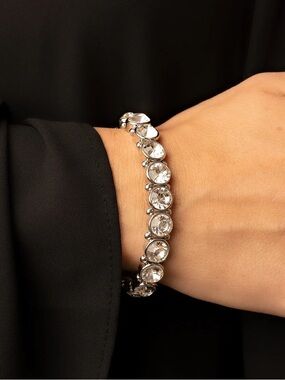 Silver stretch Bracelet